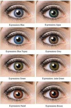 Change your look with Eden Optometrists Knysna transitions tinted contacts for a whole new look.